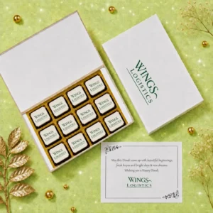 12Pcs All Printed Premium Chocolates Gift For Diwali