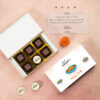 (A2) 6Pcs Middle Printed Premium Chocolates Gift For Diwali