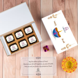 6Pcs All Printed Premium Chocolates Gift For Diwali