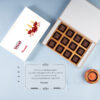 (C1) 12Pcs Non Printed Premium Chocolates Gift For Diwali