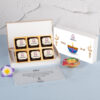 (A3) 6Pcs All Printed Premium Chocolates Gift For Diwali