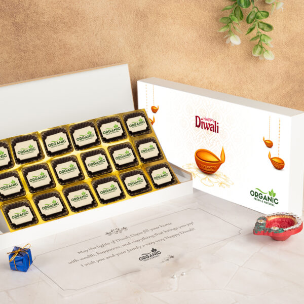 (E3) 18Pcs All Printed Premium Chocolates Gift For Diwali