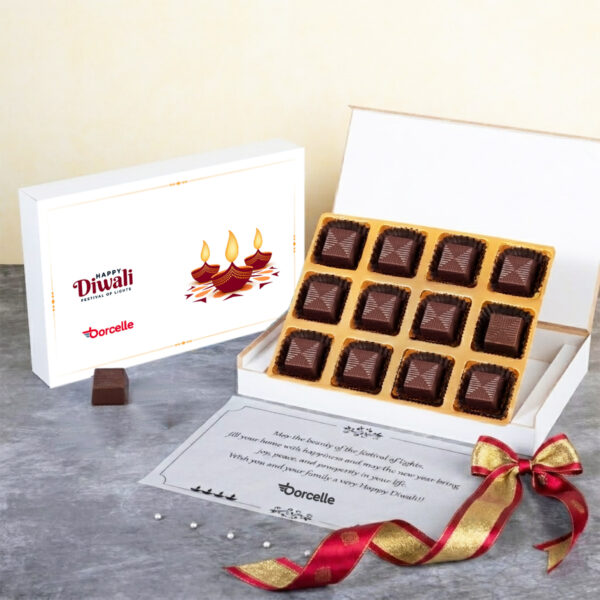 (C1) 12Pcs Non Printed Premium Chocolates Gift For Diwali