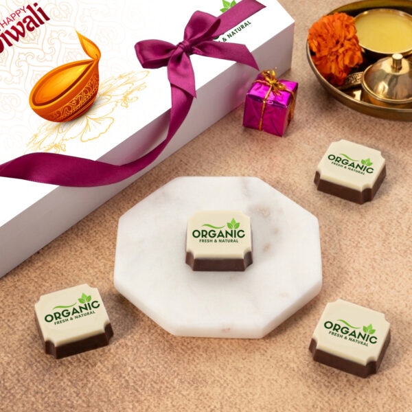 (E3) 18Pcs All Printed Premium Chocolates Gift For Diwali