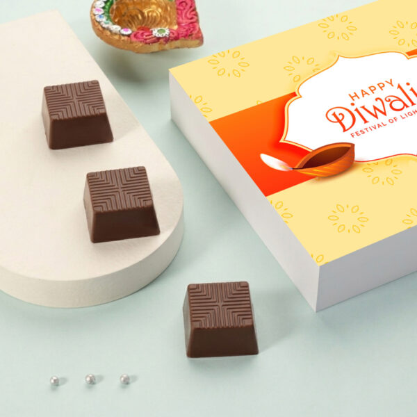 (B1) 9Pcs Non Printed Premium Chocolates Gift For Diwali