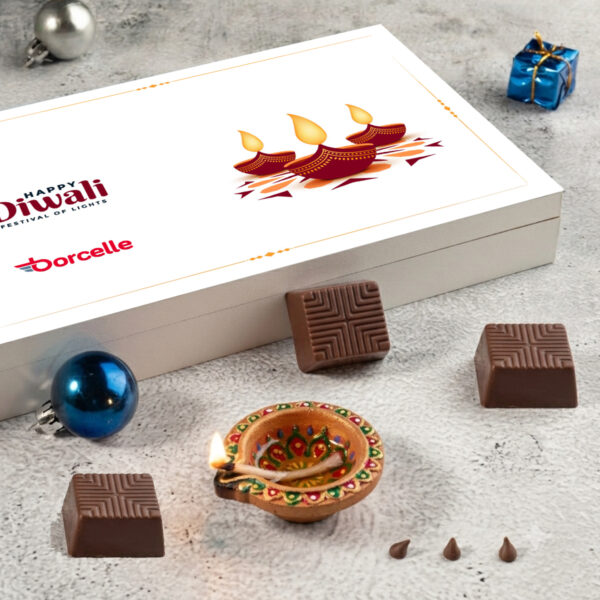 (C1) 12Pcs Non Printed Premium Chocolates Gift For Diwali