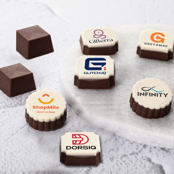 (C3) 12Pcs All Printed Premium Chocolates Gift For Diwali