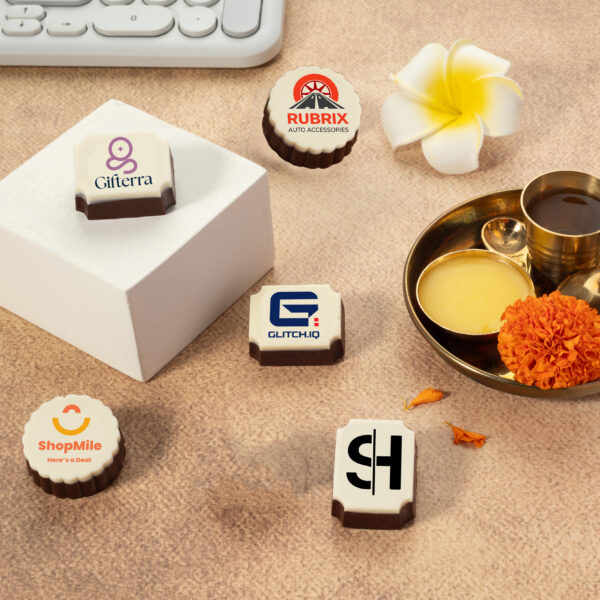 (C3) 12Pcs All Printed Premium Chocolates Gift For Diwali