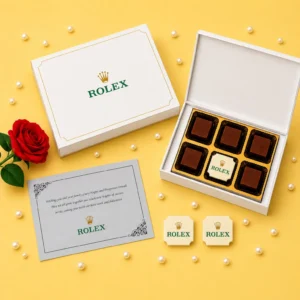6Pcs 1Middle Printed Premium Chocolates Gift For Diwali