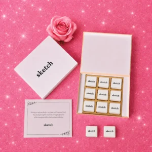 9 Pcs Wrapper Printed Premium Chocolates Gift For Diwali