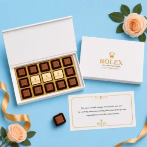 15Pcs 3Middle Printed Premium Chocolates Gift For Diwali