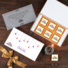 (A4) 6Pcs Wrapper Printed Premium Chocolates Gift For Diwali