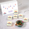 (A4) 6Pcs Wrapper Printed Premium Chocolates Gift For Diwali